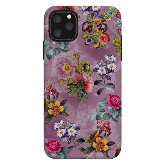 iPhone 11 Pro Max StrongFit Vintage flowers  by Winston