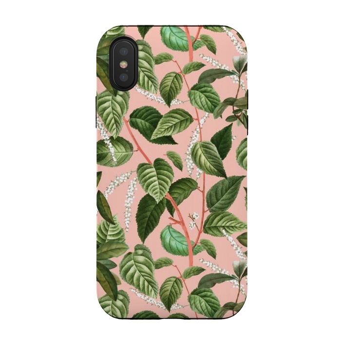 iPhone Xs / X StrongFit How Lovely Is the Silence of Growing Things by Uma Prabhakar Gokhale