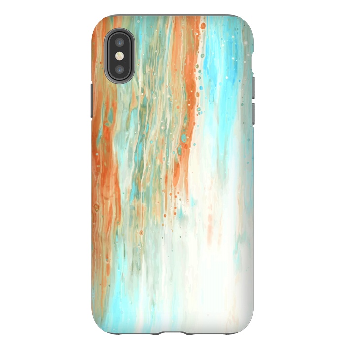iPhone Xs Max StrongFit Abstract Liquid Pattern by Creativeaxle
