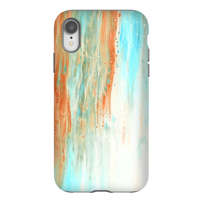 iPhone Xr StrongFit Abstract Liquid Pattern by Creativeaxle