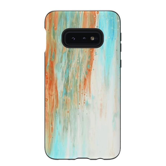 Galaxy S10e StrongFit Abstract Liquid Pattern by Creativeaxle