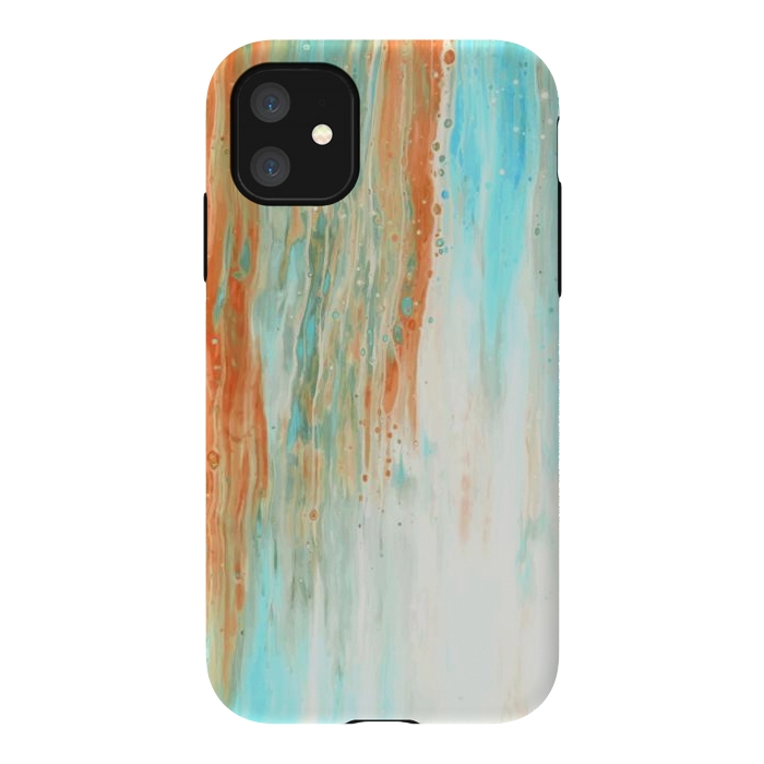 iPhone 11 StrongFit Abstract Liquid Pattern by Creativeaxle