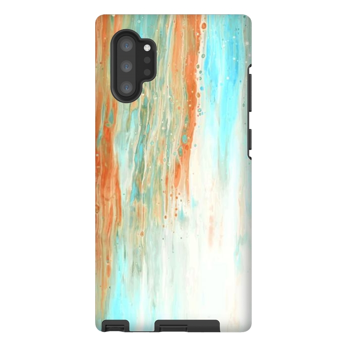 Galaxy Note 10 plus StrongFit Abstract Liquid Pattern by Creativeaxle