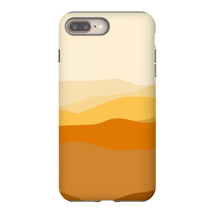 iPhone 7 plus StrongFit Brown Valley by Creativeaxle