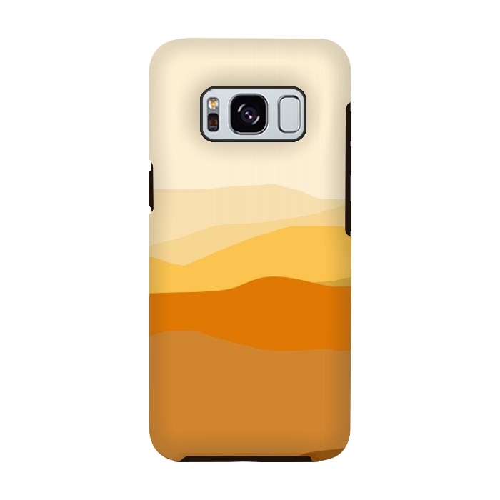 Galaxy S8 StrongFit Brown Valley by Creativeaxle
