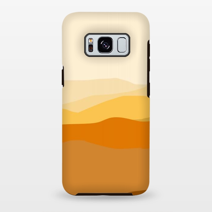 Galaxy S8 plus StrongFit Brown Valley by Creativeaxle