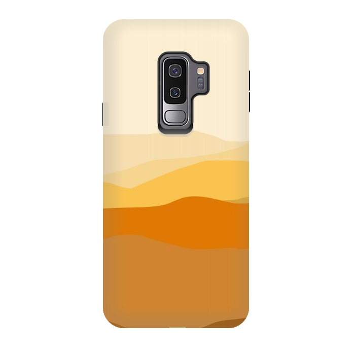 Galaxy S9 plus StrongFit Brown Valley by Creativeaxle