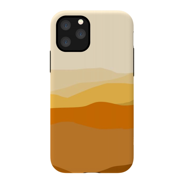 iPhone 11 Pro StrongFit Brown Valley by Creativeaxle