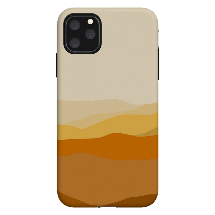 iPhone 11 Pro Max StrongFit Brown Valley by Creativeaxle
