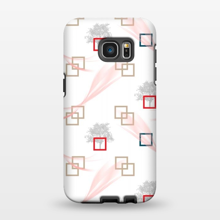 Galaxy S7 EDGE StrongFit Check Box Pattern by Creativeaxle