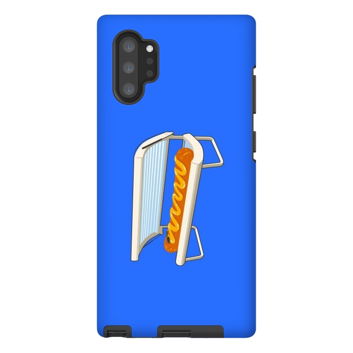 Galaxy Note 10 plus StrongFit Hotdog by Xylo Riescent