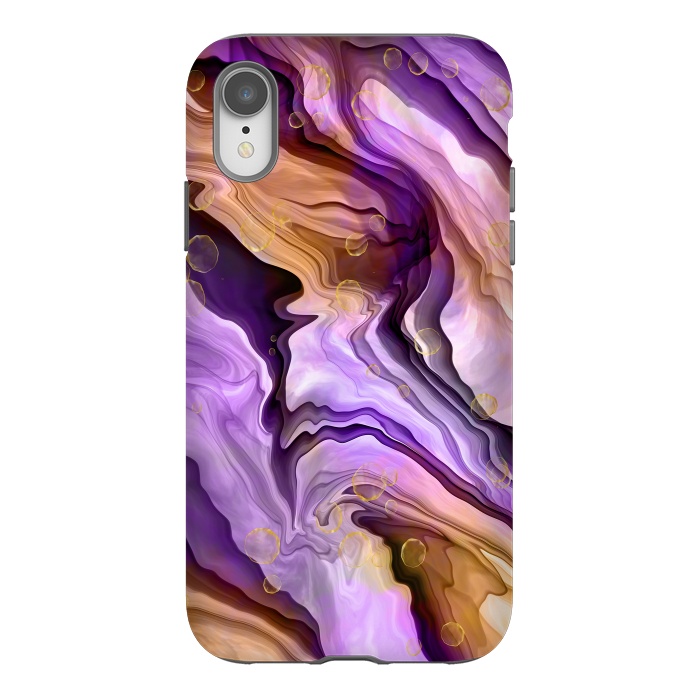 iPhone Xr StrongFit Orchidia of the vast ocean by Xylo Riescent
