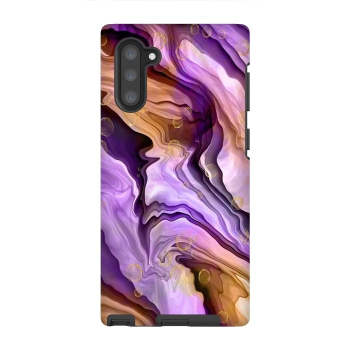 Galaxy Note 10 StrongFit Orchidia of the vast ocean by Xylo Riescent