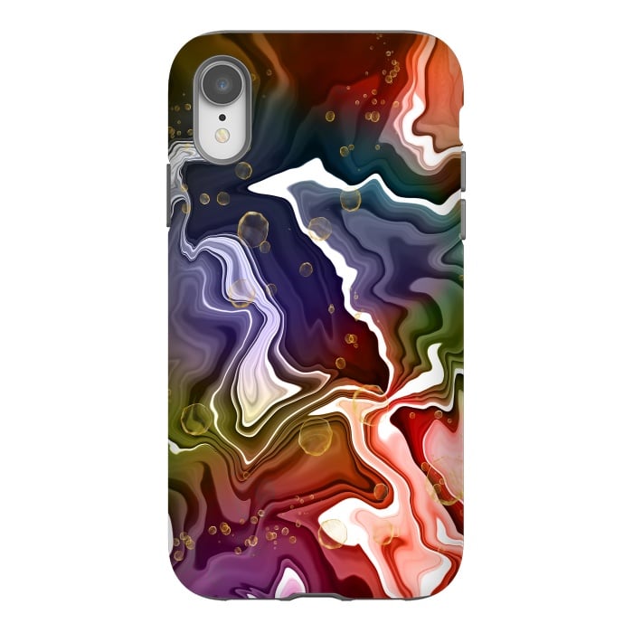 iPhone Xr StrongFit Moonlane Garden by Xylo Riescent