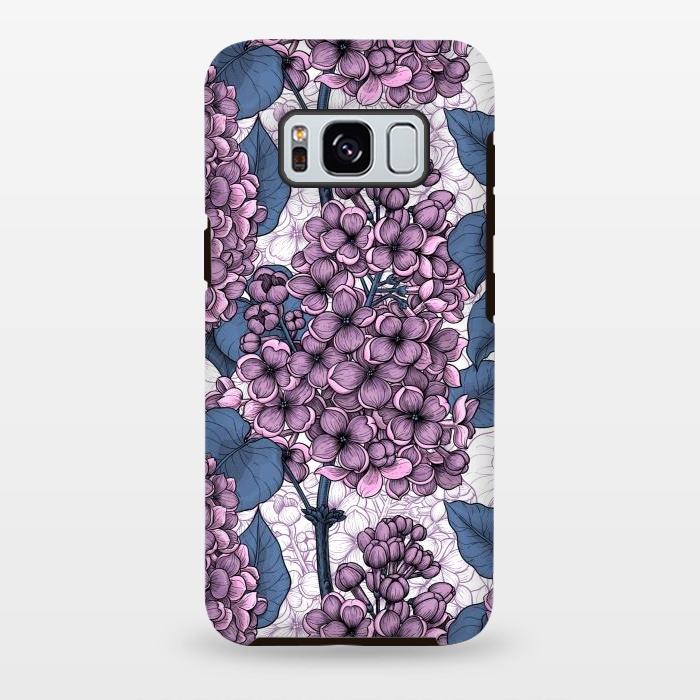 Galaxy S8 plus StrongFit Violet lilacs by Katerina Kirilova