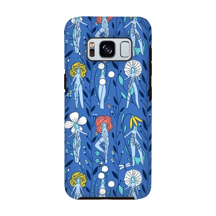 Galaxy S8 StrongFit Springtime floral women design by Anna Alekseeva