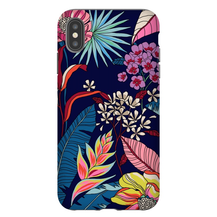 iPhone Xs Max StrongFit Floral Design 123 by ArtsCase