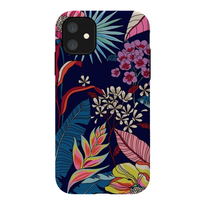 iPhone 11 StrongFit Floral Design 123 by ArtsCase
