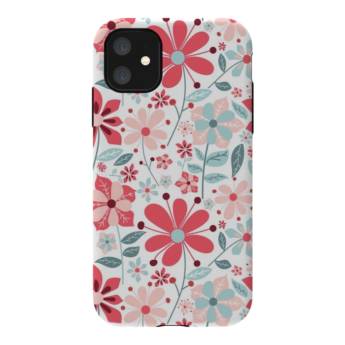 iPhone 11 StrongFit Floral Design 124 by ArtsCase