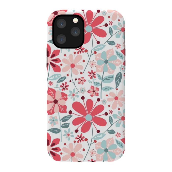 iPhone 11 Pro StrongFit Floral Design 124 by ArtsCase