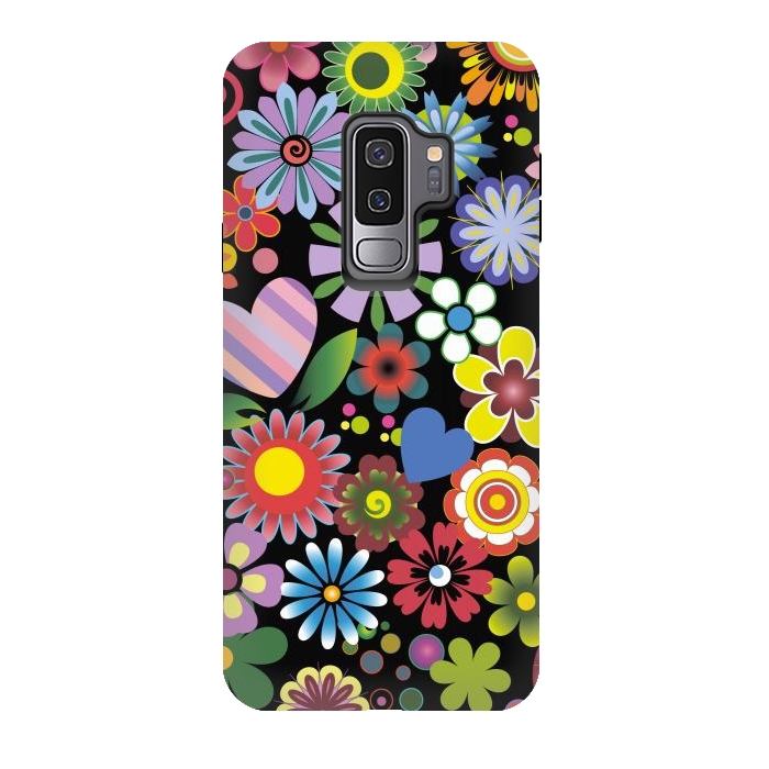 Galaxy S9 plus StrongFit Floral mix 2 by ArtsCase