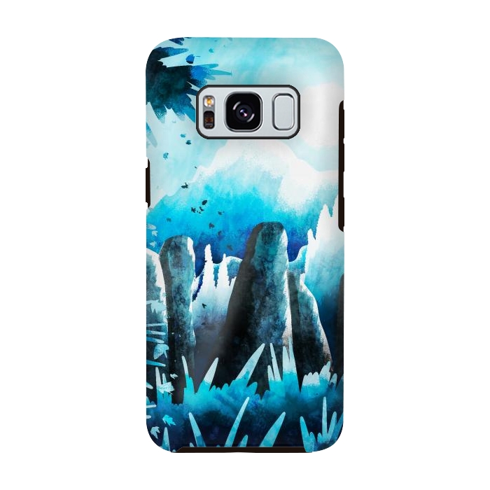 Galaxy S8 StrongFit The standing stones by Steve Wade (Swade)