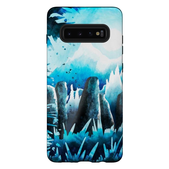 Galaxy S10 plus StrongFit The standing stones by Steve Wade (Swade)