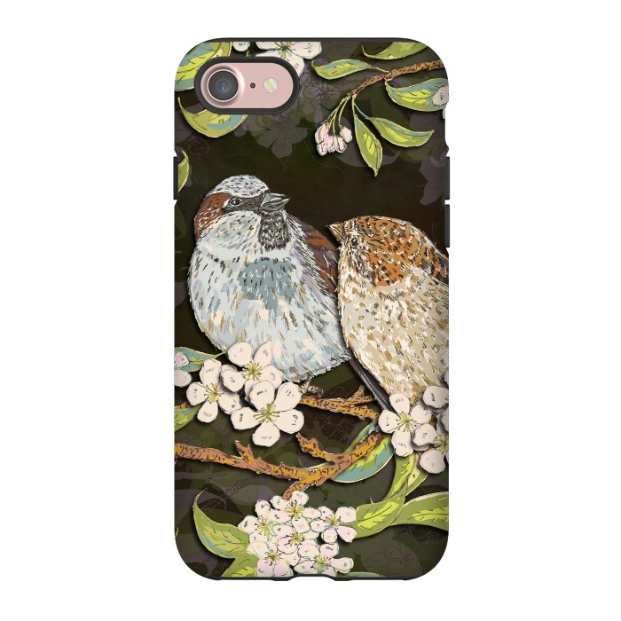 iPhone 7 StrongFit Sweet Sparrows by Lotti Brown