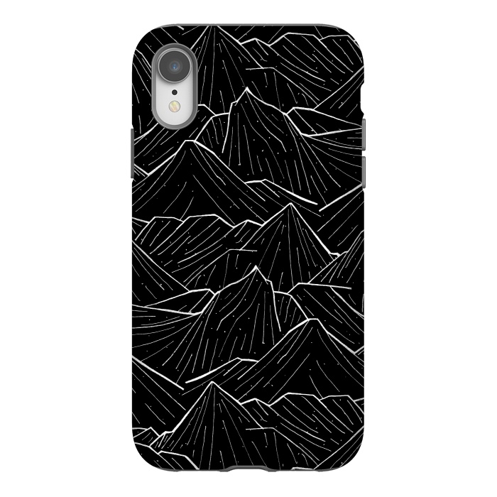 iPhone Xr StrongFit The Dark Mountains by Steve Wade (Swade)