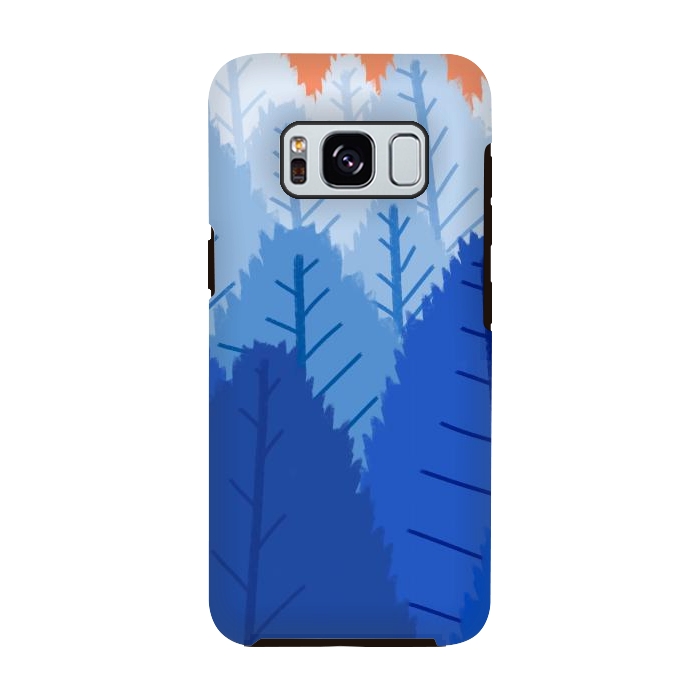 Galaxy S8 StrongFit Deep blue forests  by Steve Wade (Swade)