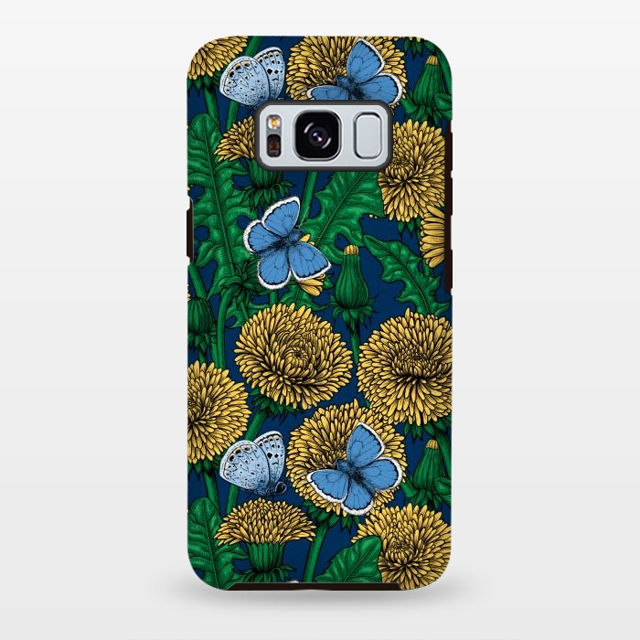 Galaxy S8 plus StrongFit Dandelion medow by Katerina Kirilova