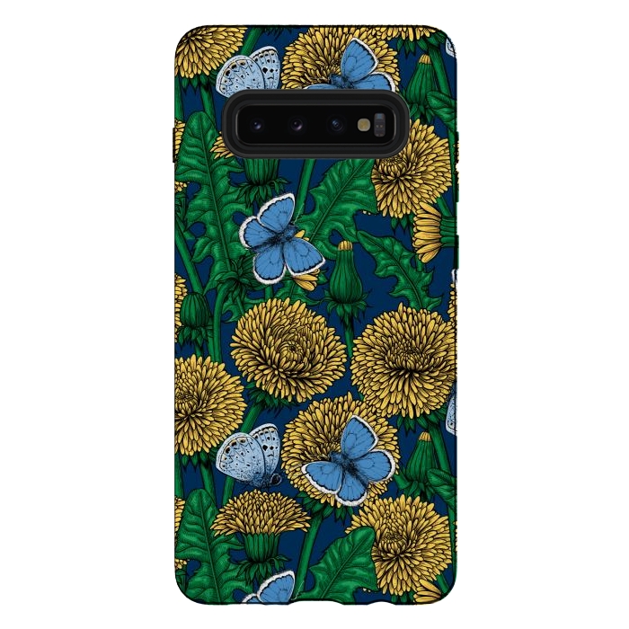 Galaxy S10 plus StrongFit Dandelion medow by Katerina Kirilova