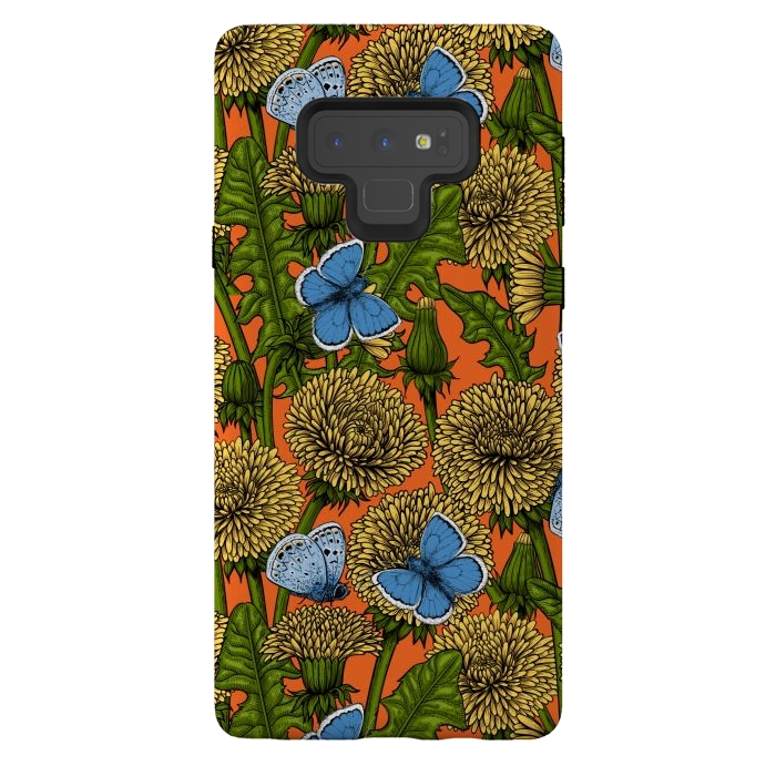 Galaxy Note 9 StrongFit Dandelion medow 2 by Katerina Kirilova