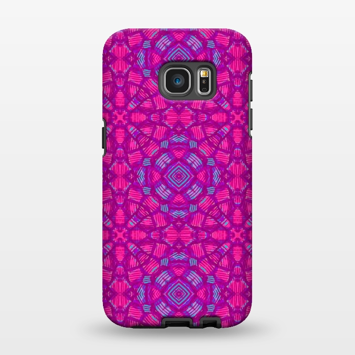 Galaxy S7 EDGE StrongFit Pink Crush by Julia Pellizzari