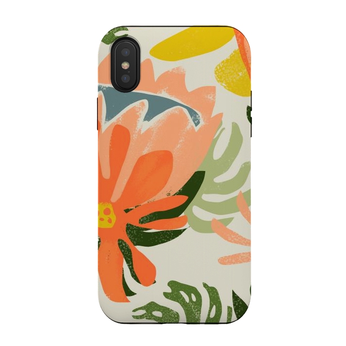 iPhone Xs / X StrongFit May The Flowers Remind Us Why The Rain Was So Necessary by Uma Prabhakar Gokhale