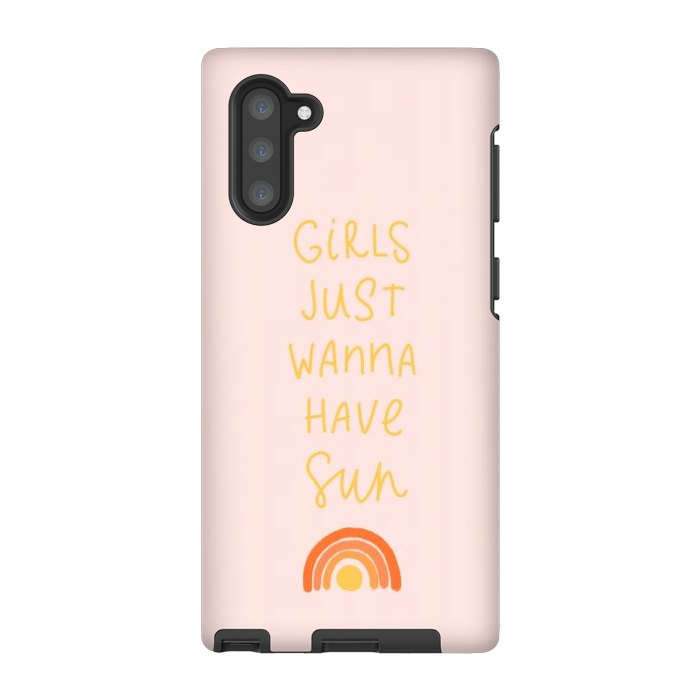 Galaxy Note 10 StrongFit girls just wanna have sun by Alena Ganzhela