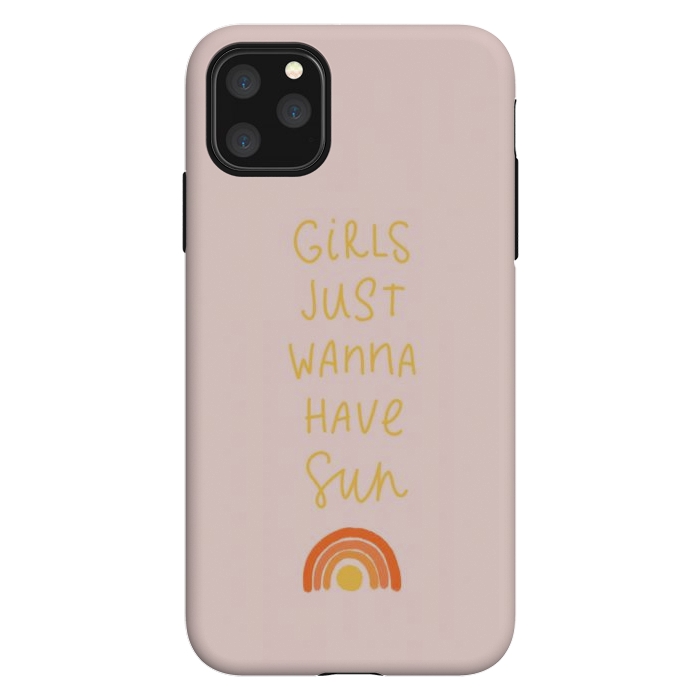 iPhone 11 Pro Max StrongFit girls just wanna have sun by Alena Ganzhela