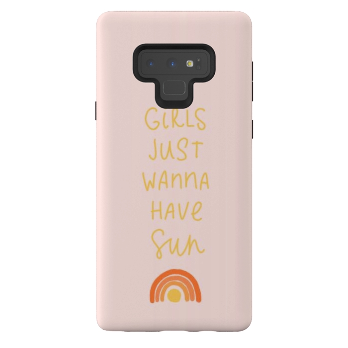 Galaxy Note 9 StrongFit girls just wanna have sun by Alena Ganzhela