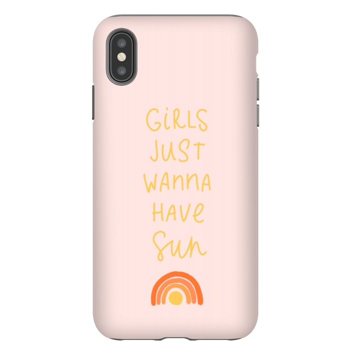 iPhone Xs Max StrongFit girls just wanna have sun by Alena Ganzhela