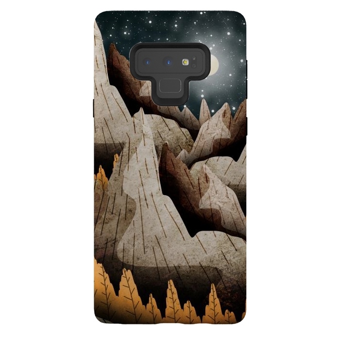 Galaxy Note 9 StrongFit Mountainous mountain and peaks by Steve Wade (Swade)