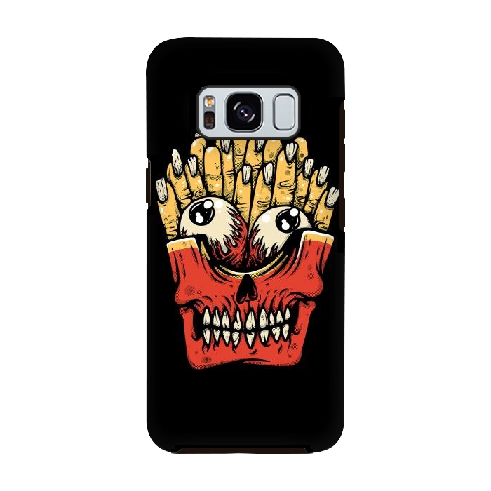 Galaxy S8 StrongFit Zombie French Fries by Afif Quilimo