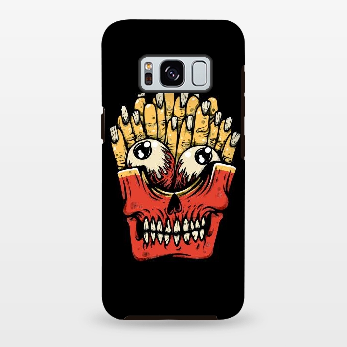 Galaxy S8 plus StrongFit Zombie French Fries by Afif Quilimo