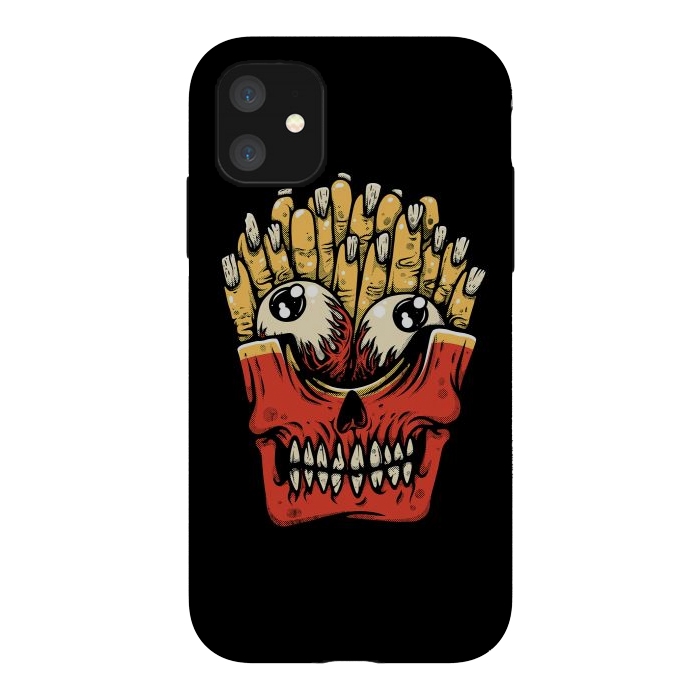 iPhone 11 StrongFit Zombie French Fries by Afif Quilimo