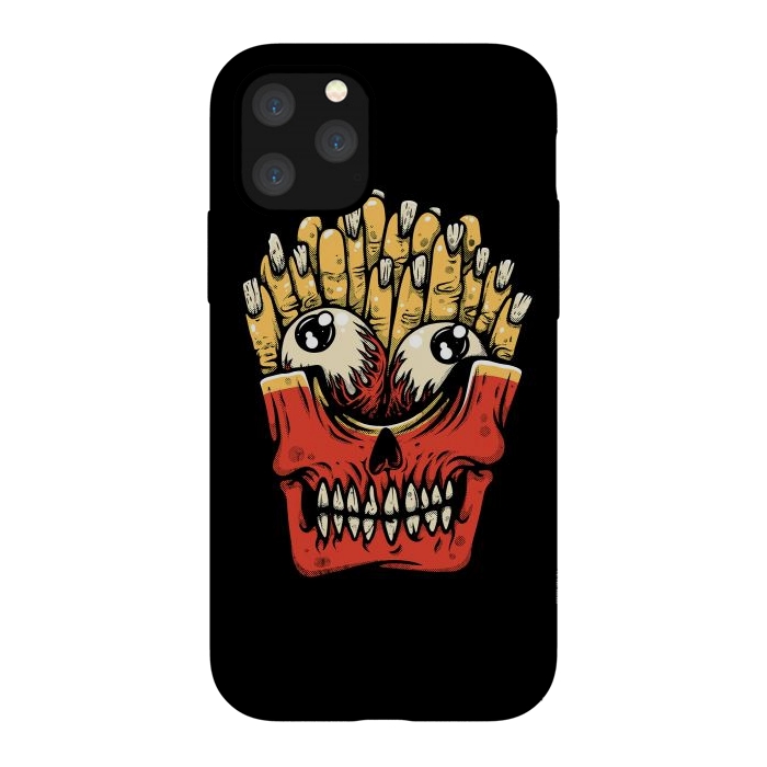 iPhone 11 Pro StrongFit Zombie French Fries by Afif Quilimo