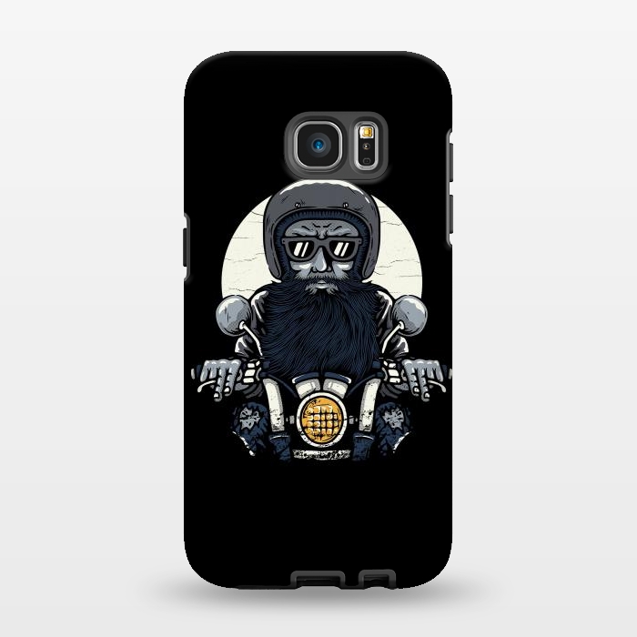 Galaxy S7 EDGE StrongFit Old Biker by Afif Quilimo