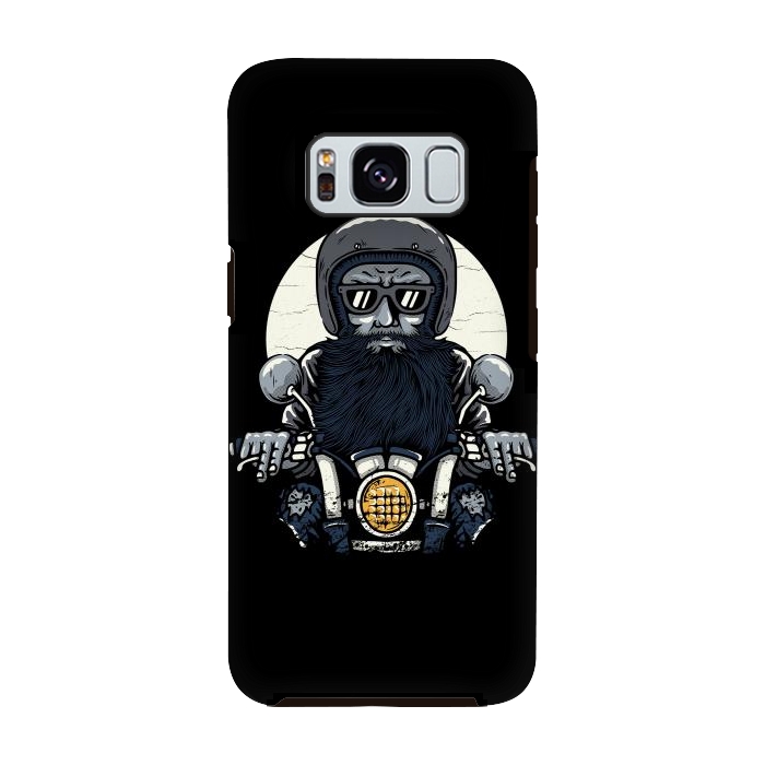 Galaxy S8 StrongFit Old Biker by Afif Quilimo