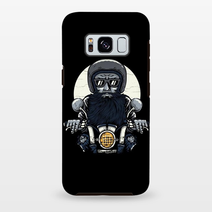 Galaxy S8 plus StrongFit Old Biker by Afif Quilimo