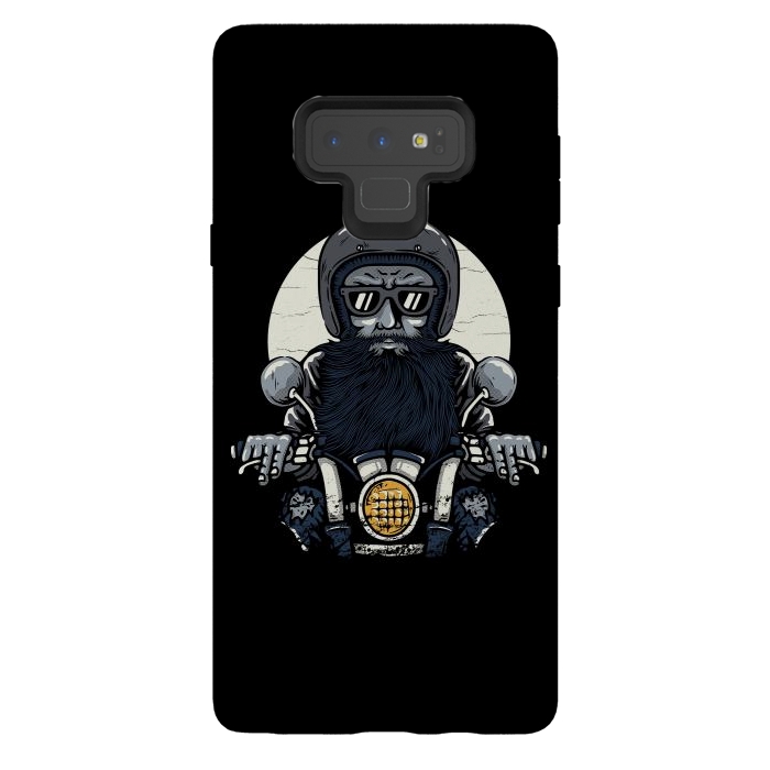 Galaxy Note 9 StrongFit Old Biker by Afif Quilimo