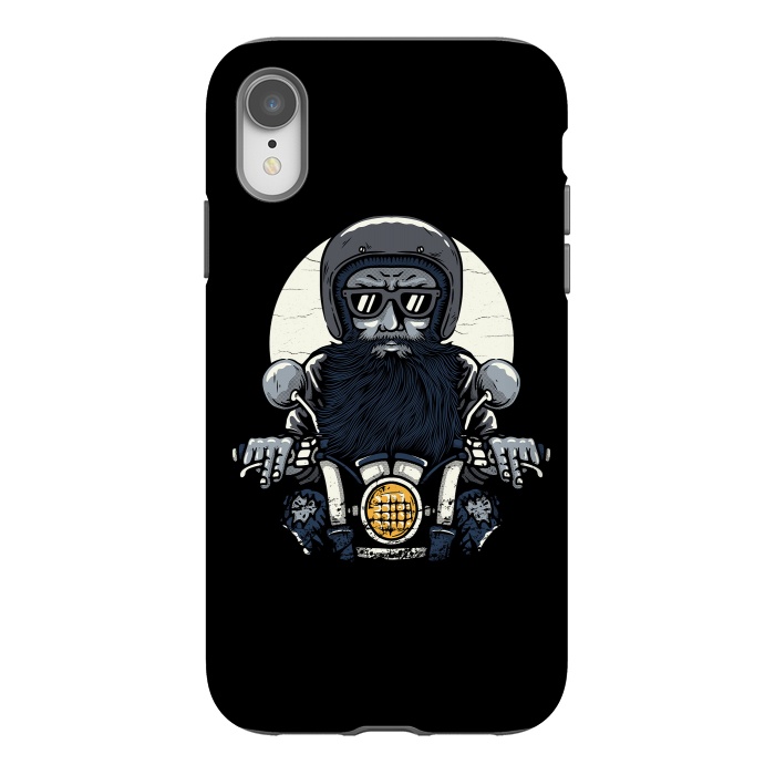 iPhone Xr StrongFit Old Biker by Afif Quilimo