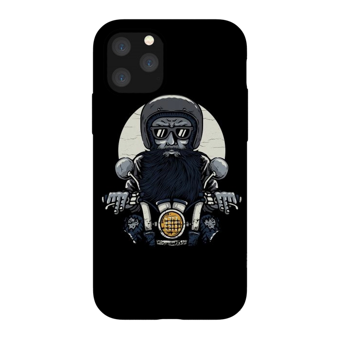 iPhone 11 Pro StrongFit Old Biker by Afif Quilimo